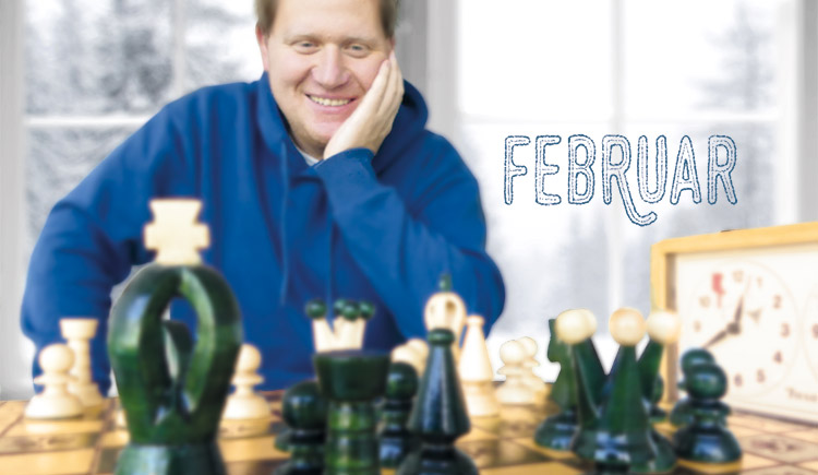 PLANET IC Mitarbeiter Norman Bruegmann bei seinem Hobby dem Schachspielen