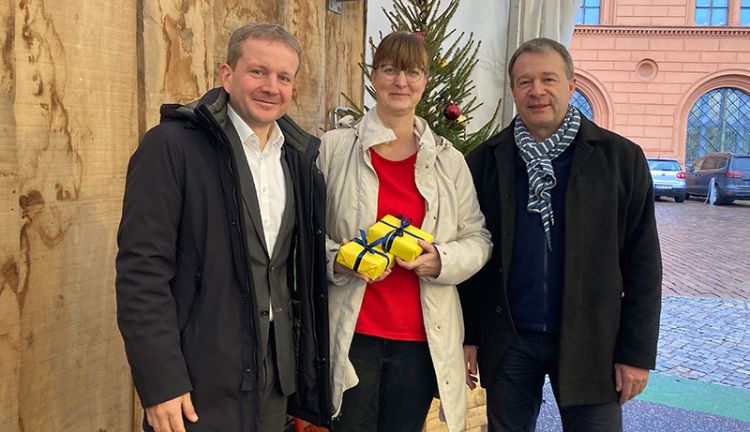 Frau Schoenrock Herr Scher und Herr Badenschier