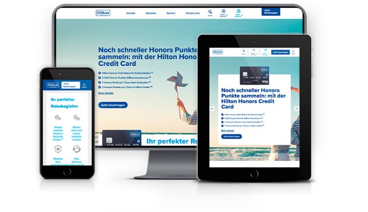 Webseitenansicht auf Mobiltelefon Tablet und Screen Webseitenansicht auf Mobiltelefon Tablet und Screen
