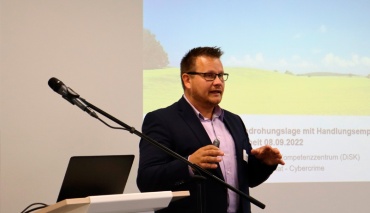Vortrag zum Thema &quot;IT-Sicherheit&quot; von dem LKA