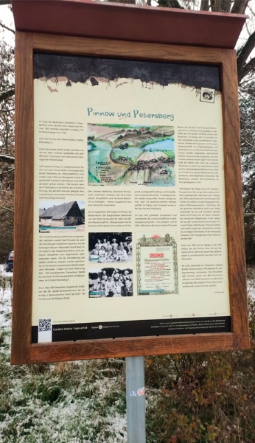 Tafel: Pinnow/Petersberg