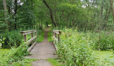 Überführung auf dem Weg