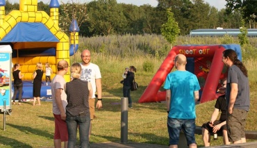 Grillabend mit den Mitarbeitern und ihren Kindern