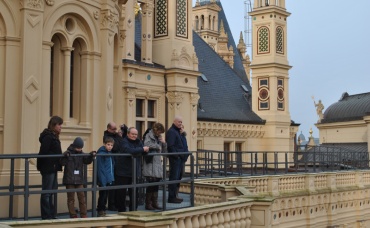 Neue Perspektiven auf dem Dach des Schweriner Schlosses 2015