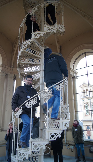 Führung vom Keller bis zur Kuppel im Schweriner Schloss beim PLANET IC Familientag 2015