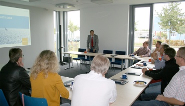 Besuch des Landkreises Mecklenburgische Seenplatte im PLANET IC Rechenzentrum