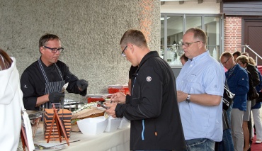 Sommerfest 2016: Am Buffet