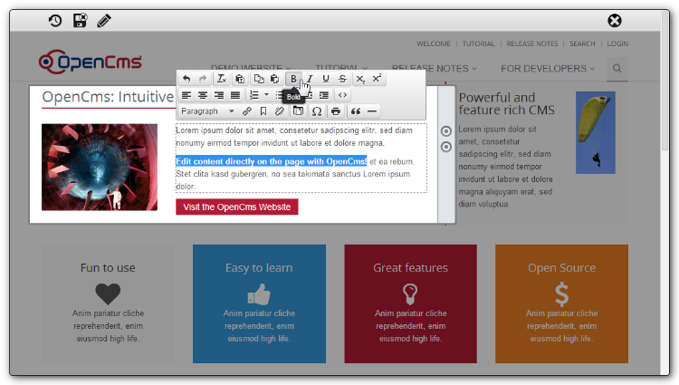 OpenCms_inline_editing OpenCms inline editing