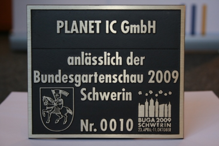 Bundesgartenschau Plakette Bundesgartenschau Plakette