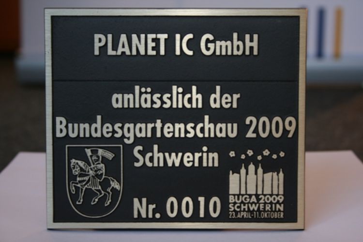 Bundesgartenschau Plakette Bundesgartenschau Plakette