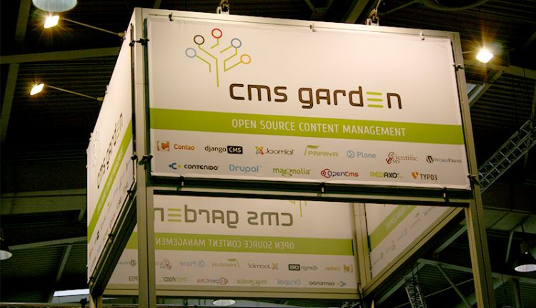 CMS Garden der CeBIT 2013 CMS Garden der CeBIT 2013