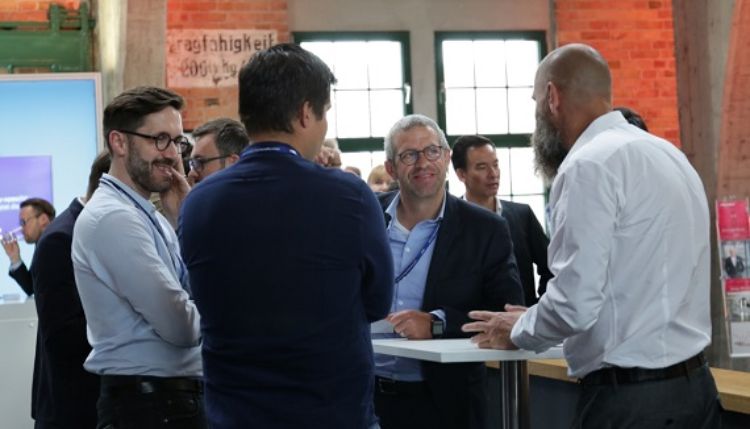 Digital Banking Conference 2018 angeregte Gespräche bei der Digital Banking Conference 2018