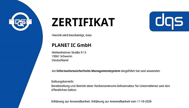 ISO 27001-Zertifizierung ISO 27001-Zertifizierung