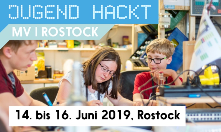 Jugend hackt in Rostock 2019 Jugendliche bei Jugend hackt