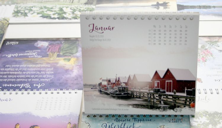 Neuer PLANET IC-Kalender 2018 zeigt Naturschätze in M-V Neuer PLANET IC-Kalender 2018 zeigt Naturschätze in M-V