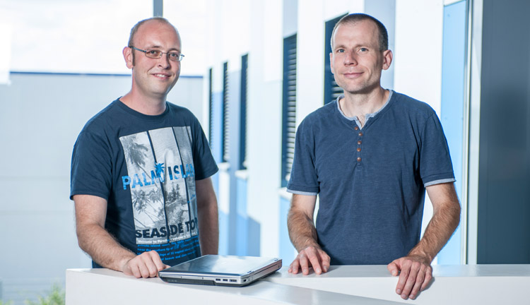 Steffen Manzke und Birger Bösel von PLANET IC Steffen Manzke und Birger Bösel