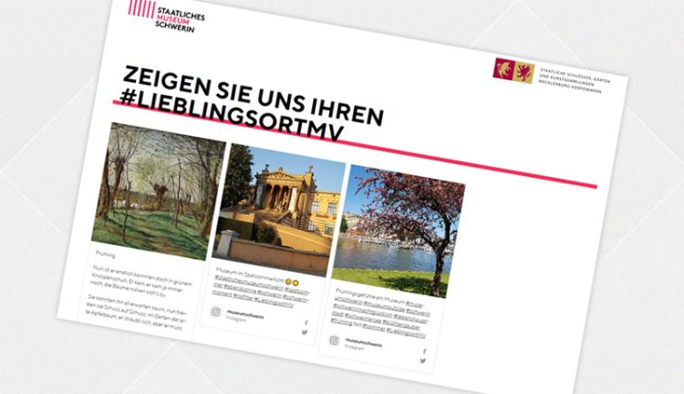 Screenshot Microsite Carl Malchin Staatliches Museum Schwerin