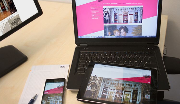 Responsive Website des Staatlichen Museums Schwerin