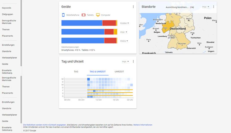 Google AdWords im neuen Look