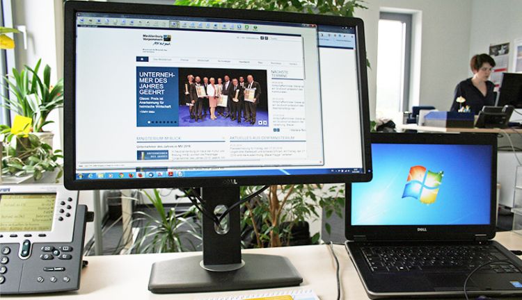 Blick in die Redaktion Blick in die Redaktion