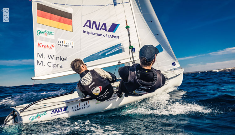 segelteam-winkel-cipra Segelteam beim Training